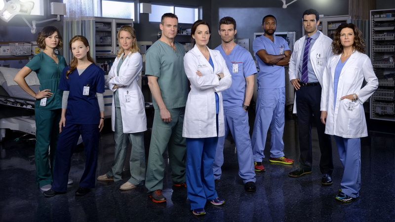 Wendy Crewson, Saving Hope, TV Show, Erica Durance, Julia Taylor Ross, Daniel Gillies, 1080P, Michael Shanks