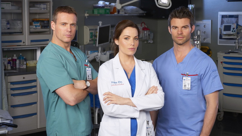 Daniel Gillies, 1080P, TV Show, Saving Hope, Erica Durance, Michael Shanks