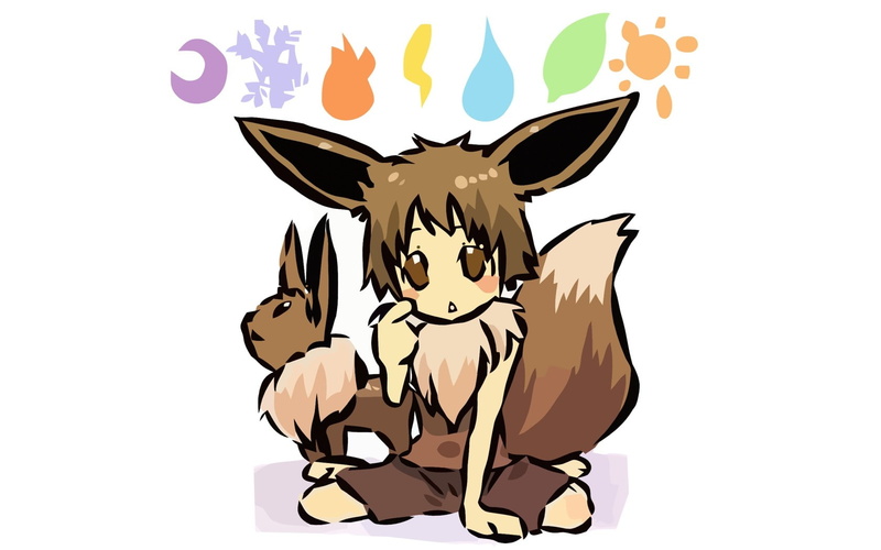 Pokémon, 720P, Gijinka, Hitec, Eevee