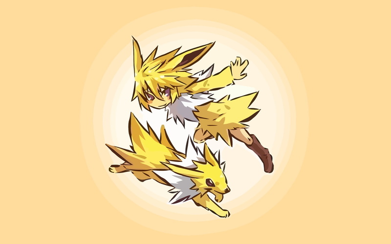 Pokémon, Eeveelutions, Jolteon (Pokémon), Electric Pokémon, 720P