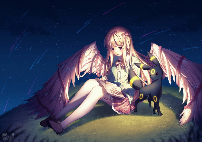 Umbreon (Pokémon), Angel, 1080P, Pokémon