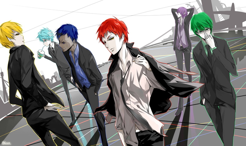 Kurokos Basketball, Atsushi Murasakibara, Seijūrō Akashi, Ryōta Kise, Shintarō Midorima, 1080P, Tetsuya Kuroko, Daiki Aomine, Anime
