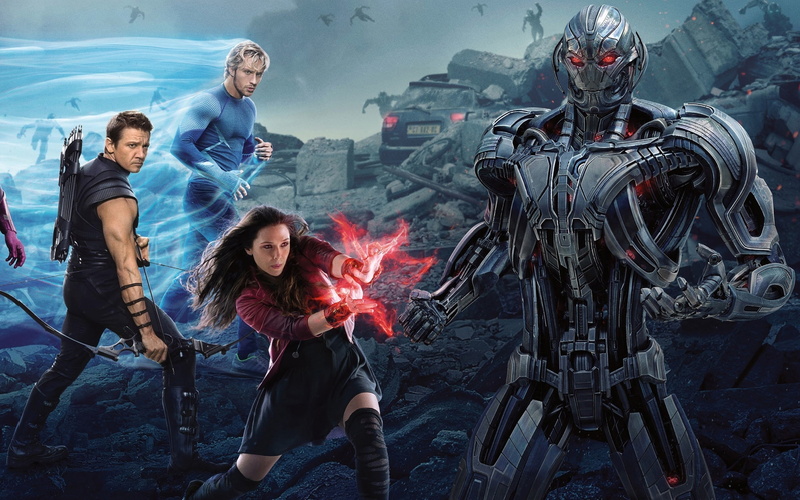 quicksilver, scarlet, witch, age, marvel, hawke, eye, avengers, 2K, ultron