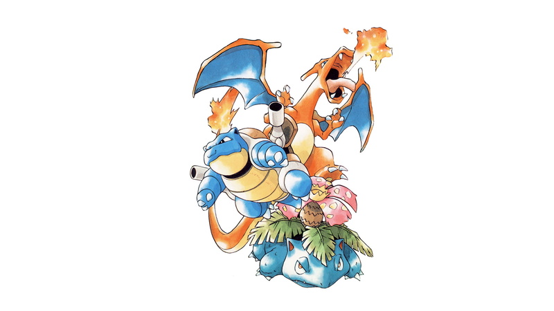 Pokémon, Venusaur, 1080P, Charizard, Blastoise, GameBoy Color