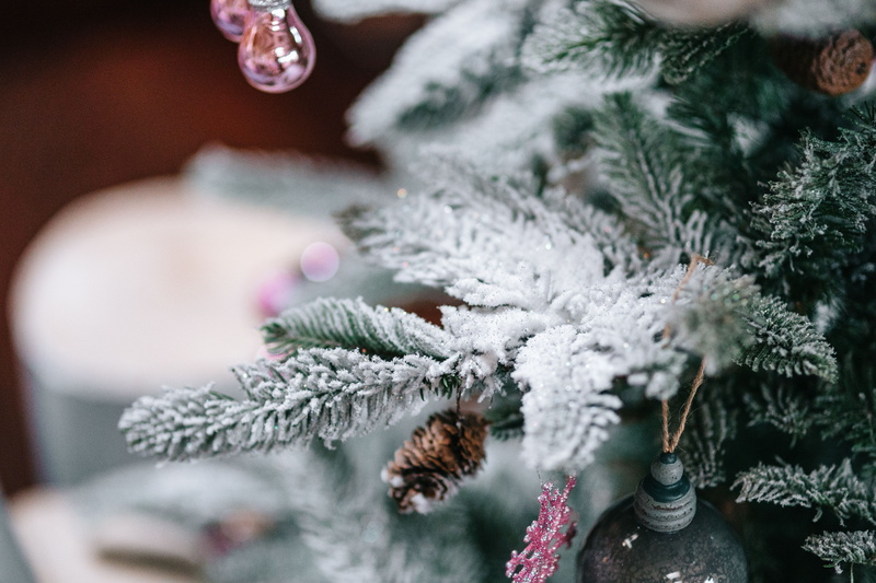 decor, tree, event, xmas, christmas Decoration, coniferous tree, selective focus, holiday, 5K, christmas Ornament, celebration, christmas, snow, indoors