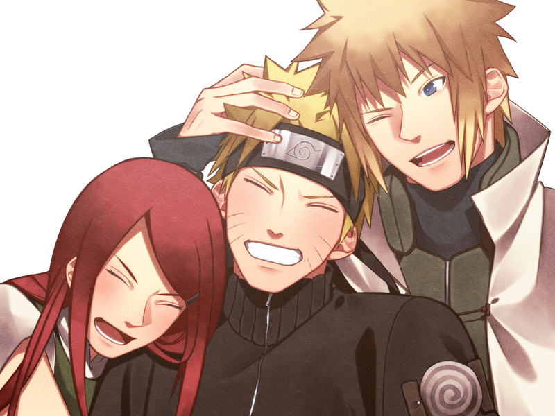 Minato Namikaze, 2K, Naruto Uzumaki, Kushina Uzumaki, Naruto