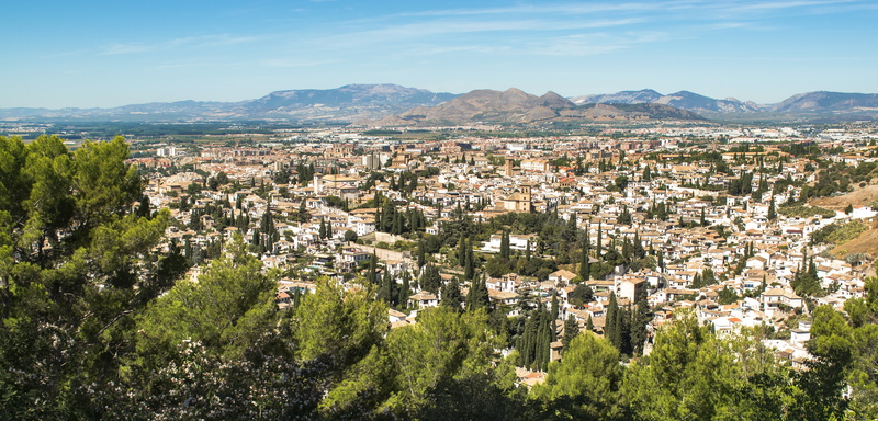 granada, cityscape, no people, photo, background, built structure, townscape, city, town, tourism, culture, spain, 5K, environment, scenics - nature, land