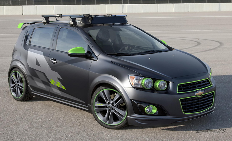 sema, sonic, accessories, activity, chevrolet, car, concept, 1080P