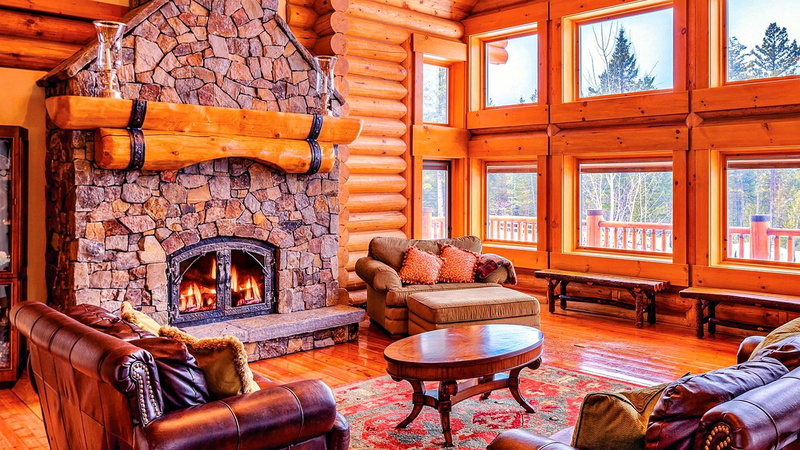 1080P, livingroom, wood, fireplace, scandinavian, lifestyle, wooden, cosy, interior, fire, house, homelike
