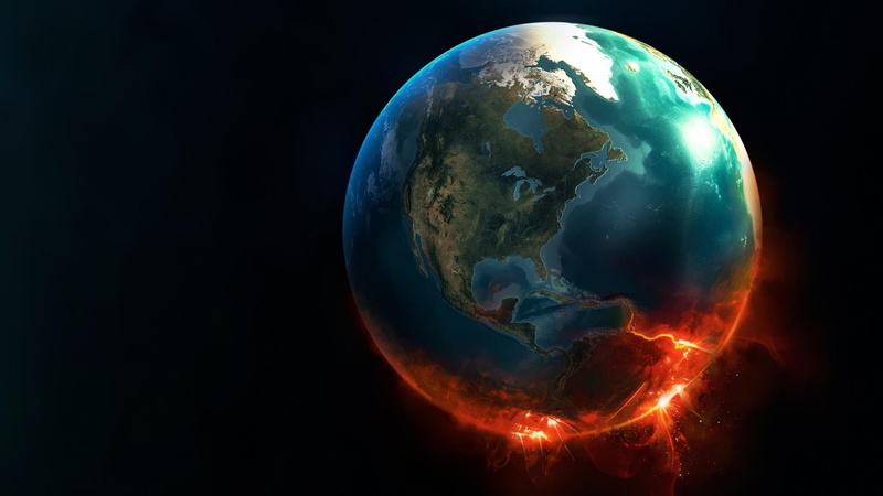 earth, 1080P, hd, burning