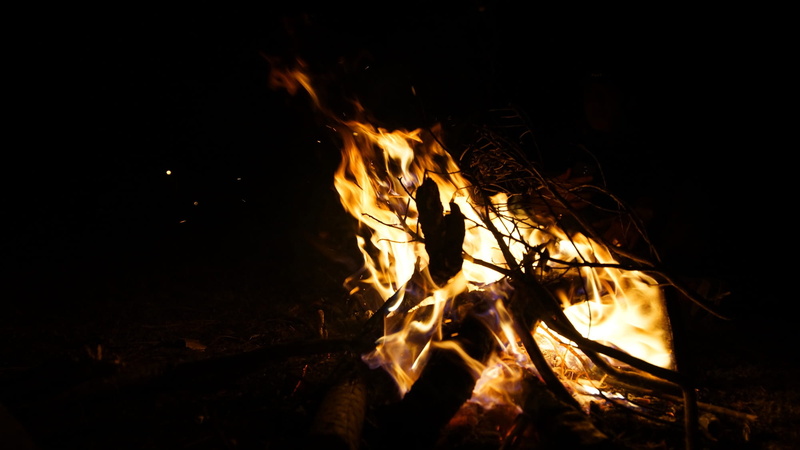 motion, glowing, log, combust, flames, night, long exposure, no people, destruction, igniting, dark, burned, ash, camping, danger, burning, firewood, black