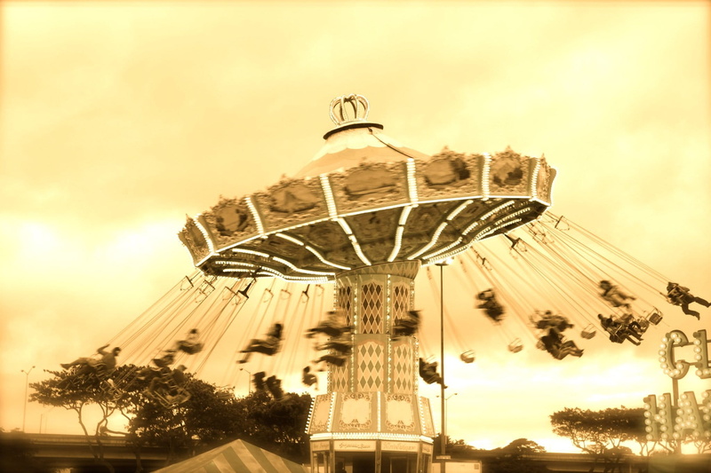 Amusement, 1080P, fairground, ferris wheel, vacation, arts culture and entertainment, park, leisure, low angle view, no people, Carnival, festival, nature