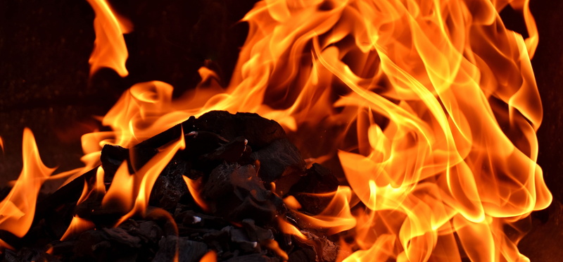 Fire, close-up, danger, orange color, flame, no people, bonfire, fireplace, communication, log, wood - material, burning, inferno, grill, Flame, campfire