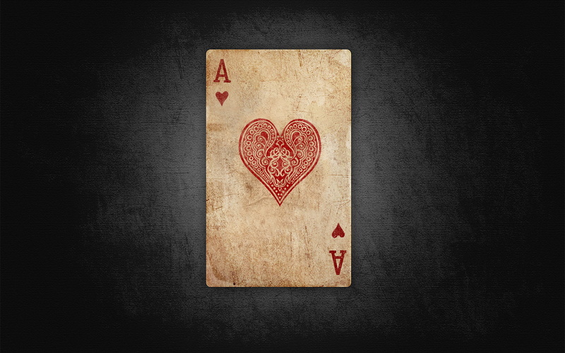 poker, ace, retro, 720P, cards
