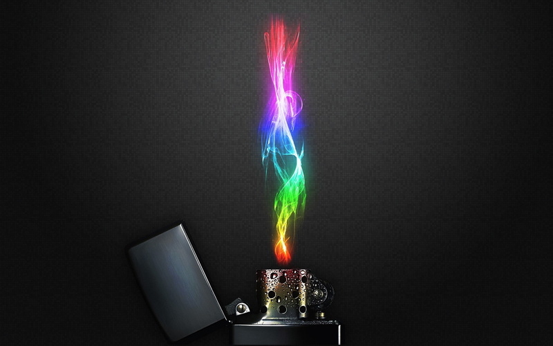 1080P, zippo, fire, multicolor