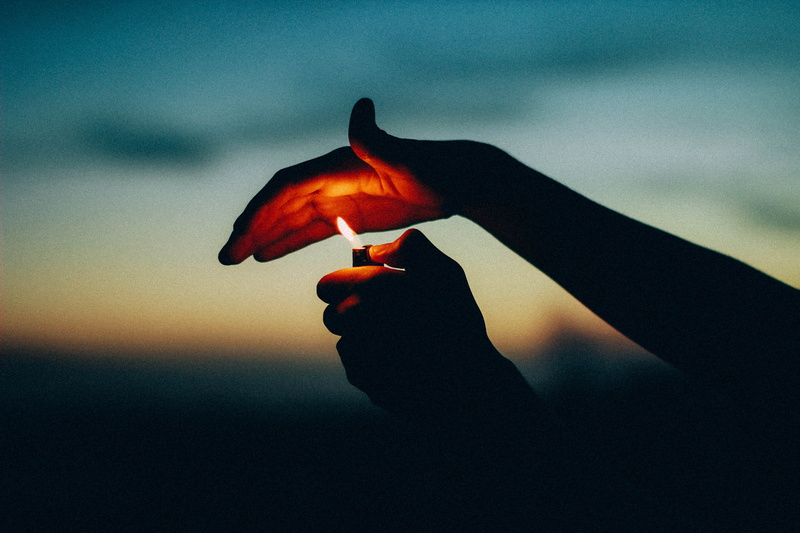 vertebrate, orange color, tumblr, animal, nature, witch, flame, ah, silhouette, closeup, unrecognizable person, 2K, hand, human hand, animal themes, mouth open