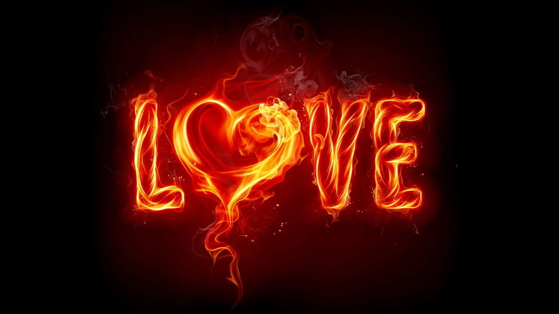 love, burn, hd, 1080P, fire, burning, flames