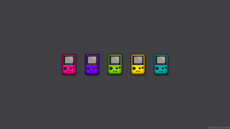 GameBoy Color, GameBoy, pixel art, 1080P