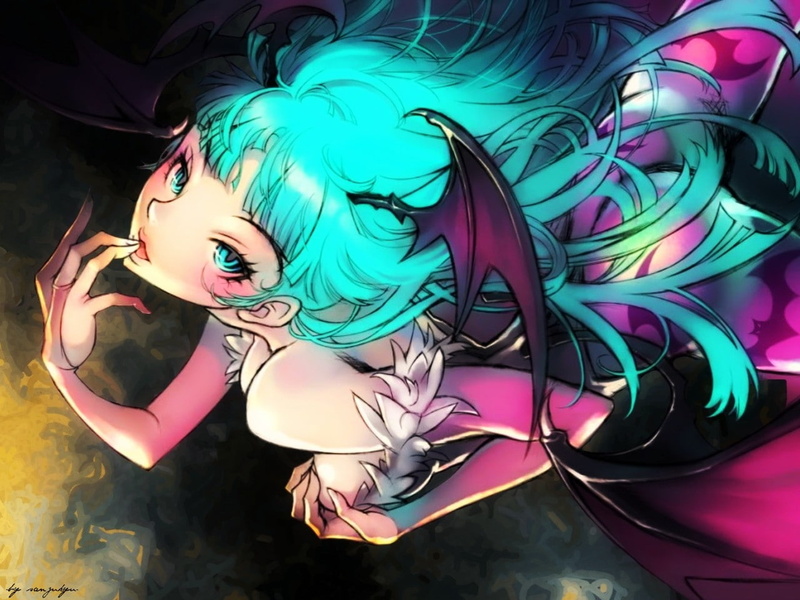 art, x, 720P, anime, hd, hot, Succubus