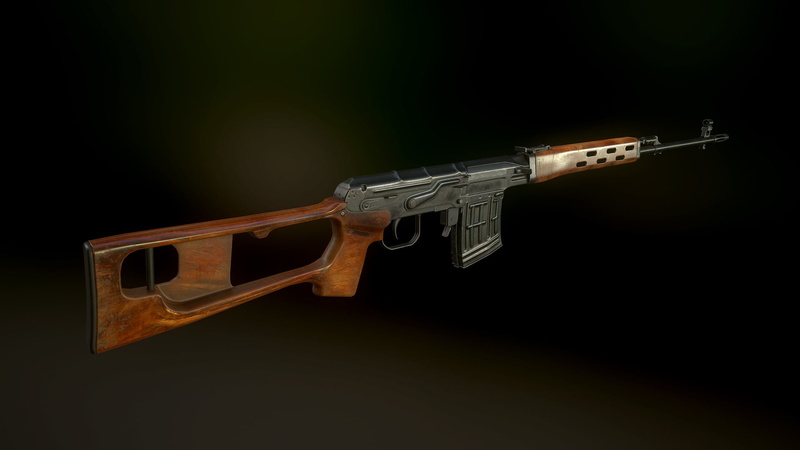 Classic, SVD, 1080P, Dragunov Sniper Rifle