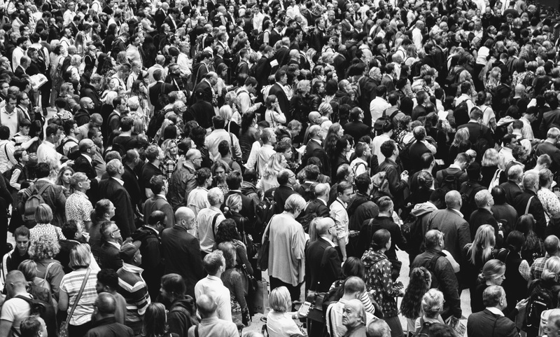 men, city, person, large group of people, busy, event, crowd, black and white, street, togetherness, architecture, lifestyles, group of people, audience