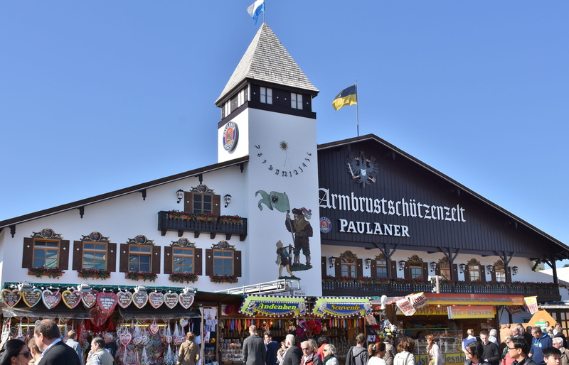 oktoberfest, men, non-western script, chapel, germany, clear sky, sky, adult, built structure, building exterior, large group of people, large, folk festival