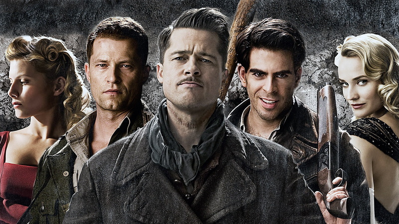 1080P, headshot, adult, group, architecture, young adult, friendship, people, inglourious basterds movies, side by side, togetherness, indoors, young men