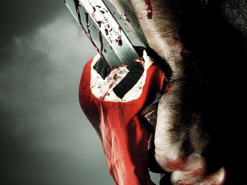 military, 720P, adventure, blood, drama, wwll, basterds, inglourious, pitt, war