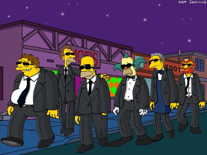 480P, Reservoir Dogs, Homer Simpson, The Simpsons, Moe Szyslak