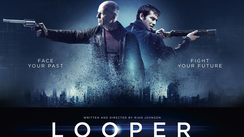 Bruce Willis, movies, 1080P, Joseph Gordon-Levitt, Looper