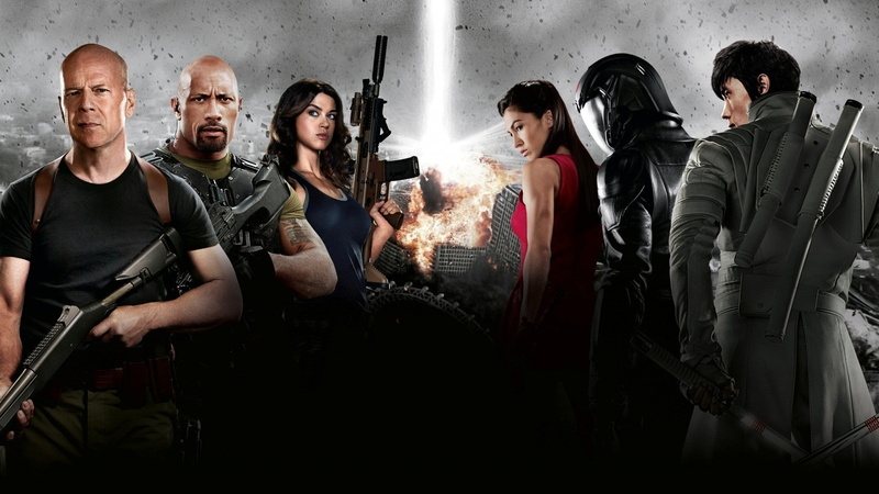 adrianne, palicki, gi, dwayne, willis, joe, retaliation, johnson, movies, hd, 1080P, bruce