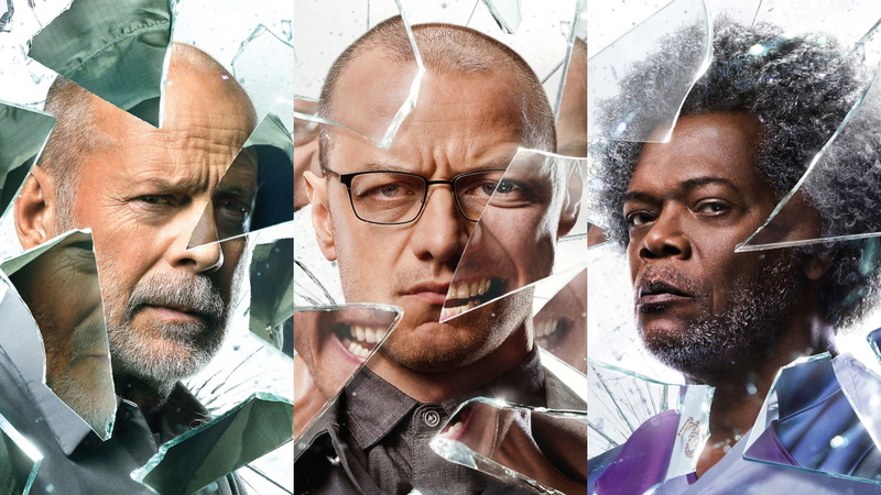 Movie, James McAvoy, Glass (Movie), Samuel L. Jackson, 1080P, Glass, Bruce Willis