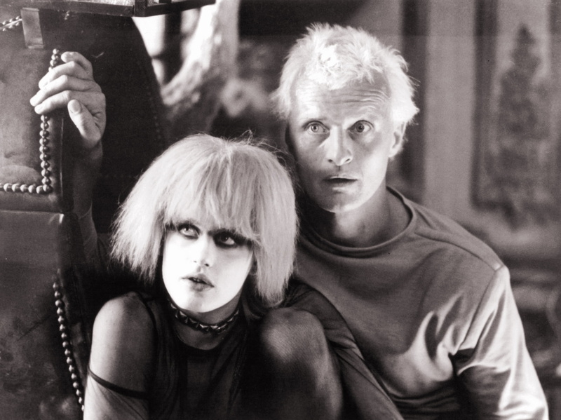 Rutger Hauer, Blade Runner, 1080P, monochrome, Daryl Hannah
