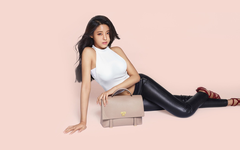 women, full length, indoors, beautiful woman, young women, sitting, beauty, pink, looking, art, seolhyun, adult, kpop, hair, hairstyle, studio shot, clothing