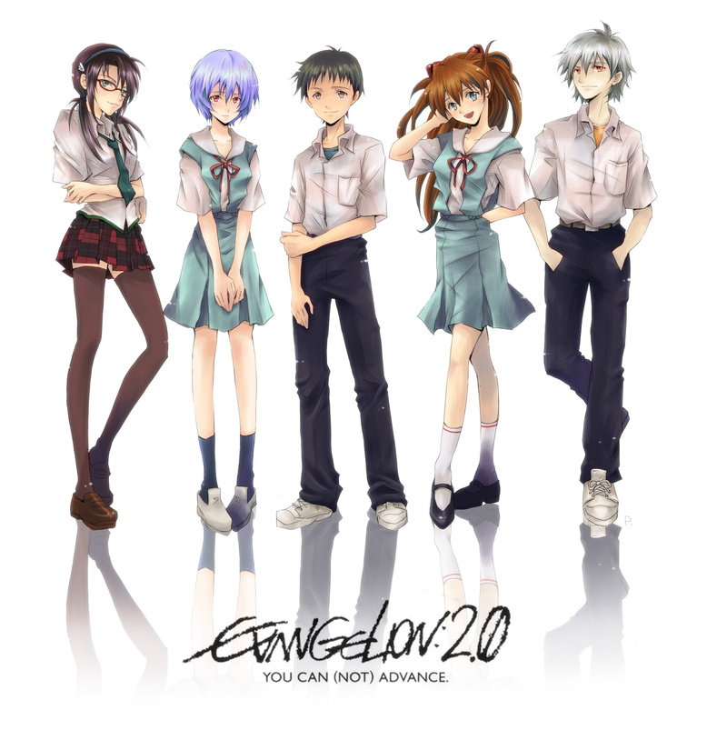 Ayanami Rei, Kaworu Nagisa, 1080P, Makinami Mari, Ikari Shinji, Asuka Langley Soryu, Neon Genesis Evangelion