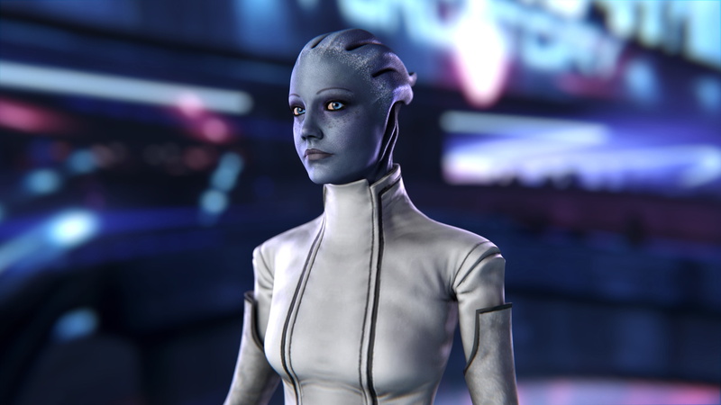 scientist, asari, 2K, Mass Effect, Liara T Soni