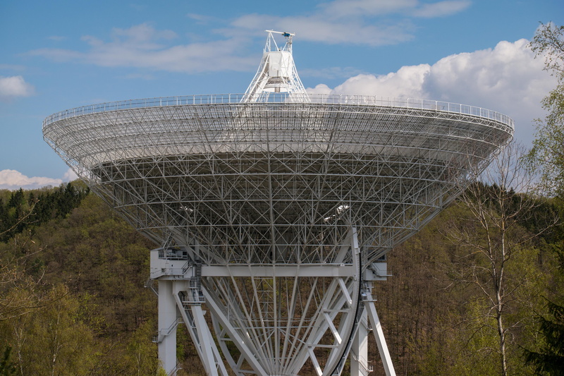 nature, built structure, travel destinations, technology, low angle view, white, no people, communication, sky, bridge, parabolic mirrors, tree, bridge - man made structure