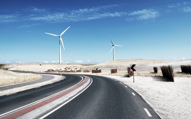 Scenery, 1080P, Nature, road, desert, twisty