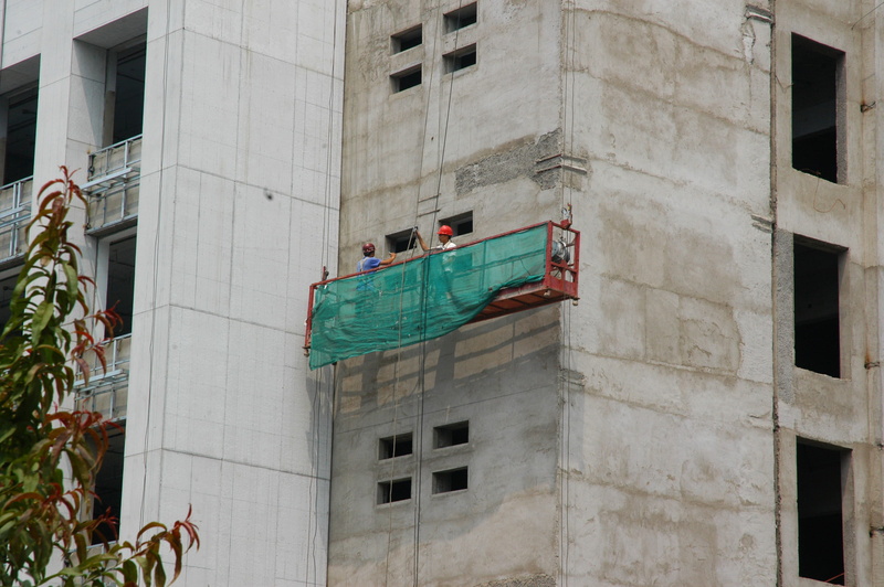person, construction, professional, structure, workman, industry, abandoned, day, repair, two, repairman, workers, 2K, Man, people, residential district