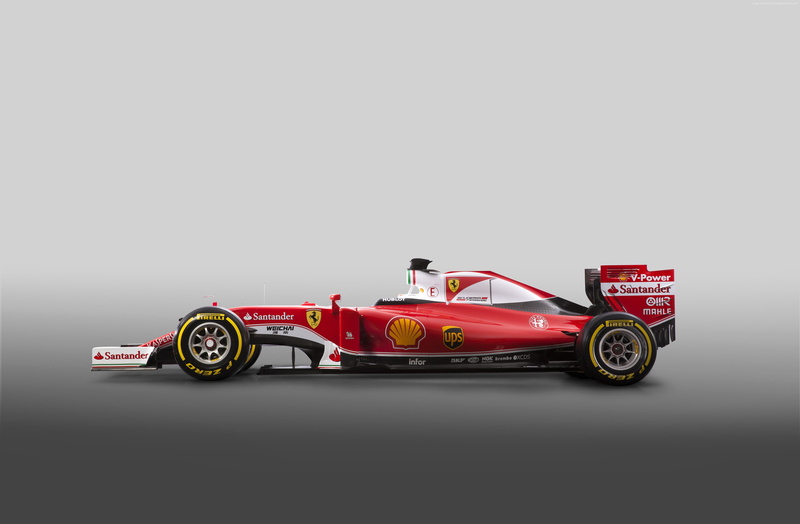 F1, side view, transportation, auto racing, indoors, 4K, motion, copy space, excitement, one person, racecar, driving, studio shot, sport, gray background
