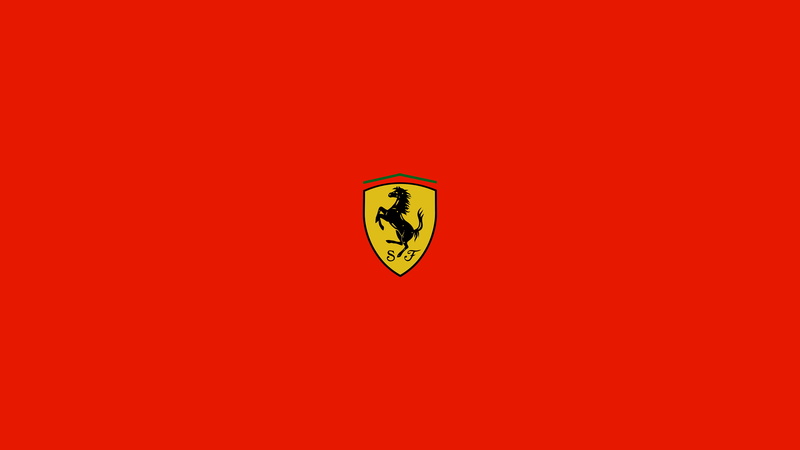 Formula 1, 4K, minimalism, Ferrari, Ferrari F1, F12021 HD Wallpaper