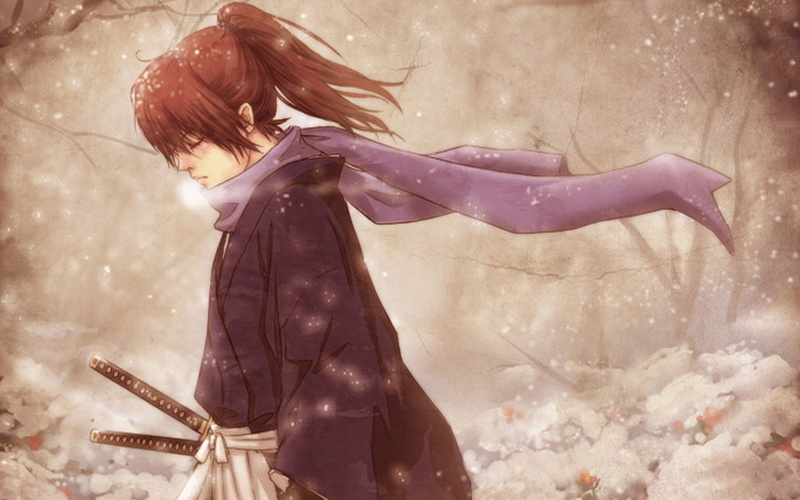 fantasy, rurouni, samurai, action, anime, fighting, warrior, kenshin, japanese, 1080P