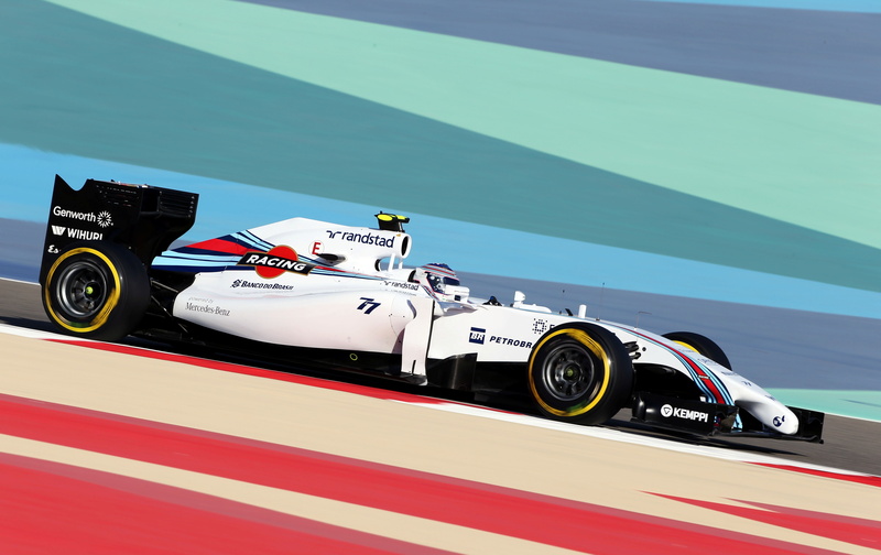 motorsport, motor Racing Track, high angle view, auto Racing, catalonia, no people, power, car, montmelo , action, sports Venue, Williams F1 Team, racer