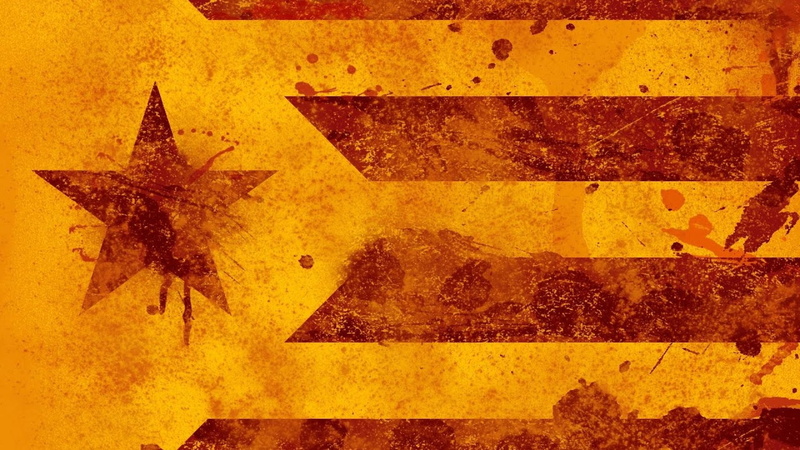 dirty, pattern, shape, yellow, catalonia estelada flag, metal, day, weathered, full frame, dirt, outdoors, abstract, star shape, rusty, close-up, textured