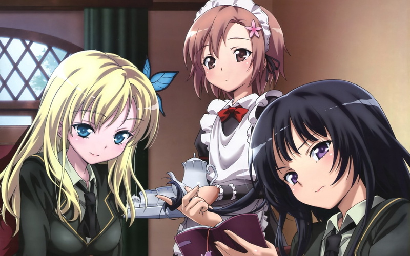 Mikazuki Yozora, anime, manga, 1080P, Kusunoki Yukimura, Boku wa Tomodachi ga Sukunai, Kashiwazaki Sena