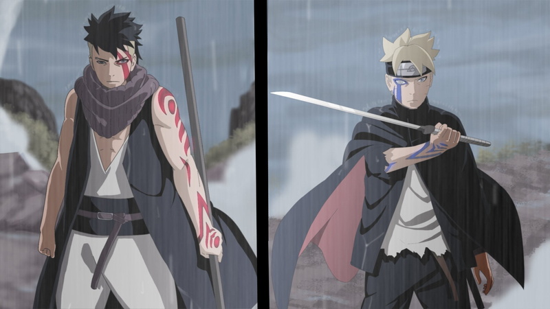 disguise, celebration, people, Anime, mask, outdoors, unrecognizable person, day, front view, 1080P, holding, creativity, standing, Boruto Uzumaki, Kawaki (Boruto)