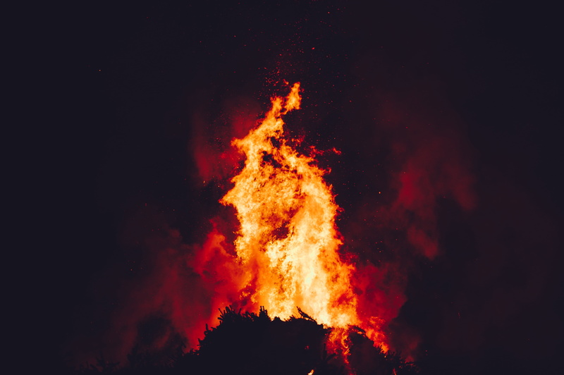 aggression, forest, exploding, night, land, outdoors, warning sign, wild, 4K, no people, flame, burning, nature, smoke - physical structure, yellow, fire - natural phenomenon