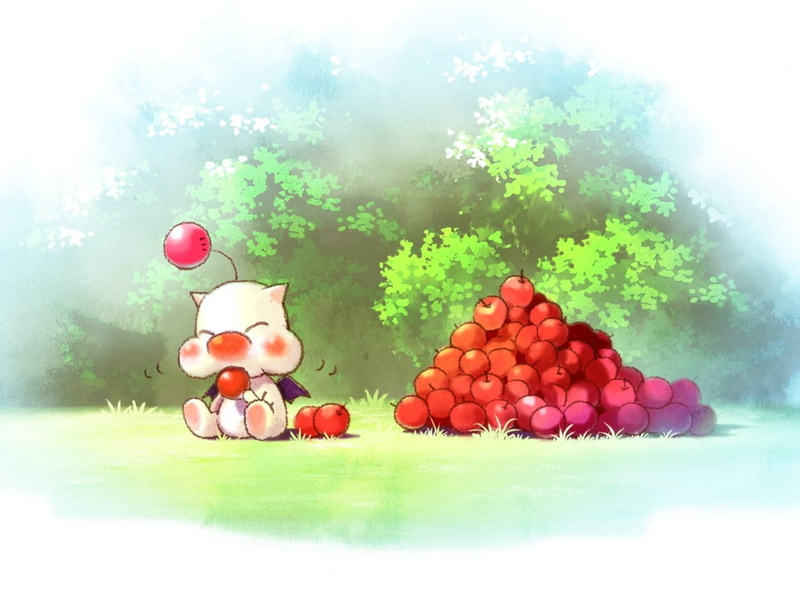 fruit, multi colored, red, sky, digital composite, freshness, wellbeing, day, choice, healthy eating, cartoon, no people, apples, plant, tree, 720P, large group of objects