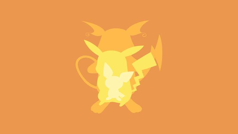 Pichu (Pokémon), 4K, Pikachu, Raichu (Pokémon), Pokémon