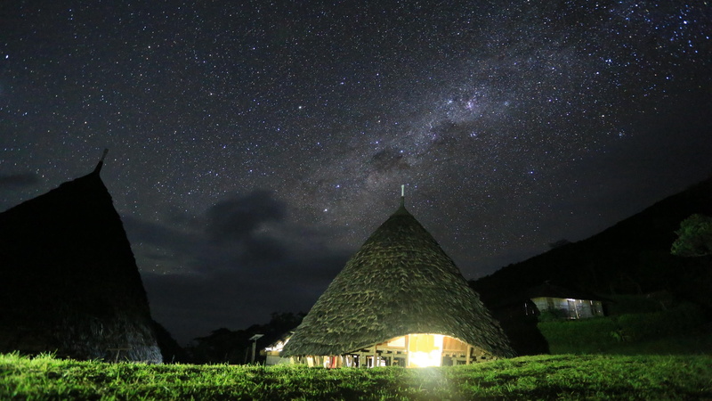 constellation, sky, landscape, stars, nature, 5K, darkness, hut, milky way, starry night, astronomy, night